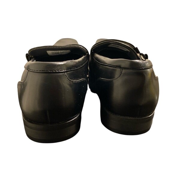 Perry Ellis Men’s Loafers Size 8.5 Dress Shoes Black Slip On Comfort Foam - Picture 4 of 9